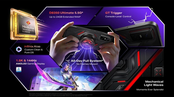 4,500-nit AMOLED display and wireless charging in a mid-range gaming smartphone: Infinix unveils the GT 30 Pro
