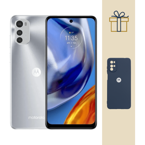 گوشی موبايل موتورولا Moto E32s ظرفیت 64 گیگابایت رم 4 گیگابایت به همراه هدیه قاب سیلیکونی