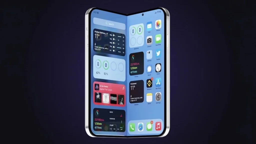 Apples-first-foldable