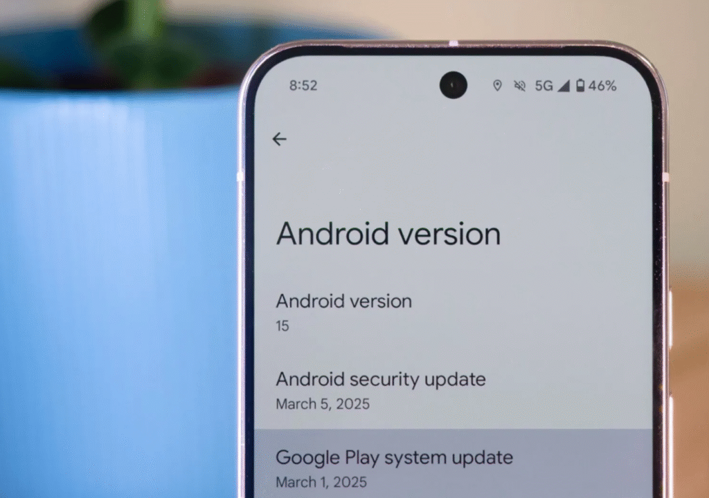 Google Play system update