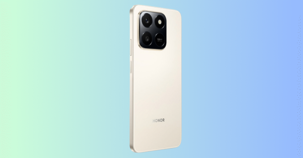 نمای جلو Honor X7d با نمایشگر ۶٫۷۷ اینچ و نرخ تازه‌سازی ۱۲۰ Hz