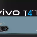 نمای پشت Vivo T4 Pro با دوربین پریسکوپ ۳× طلایی
