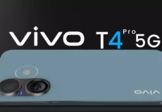نمای پشت Vivo T4 Pro با دوربین پریسکوپ ۳× طلایی