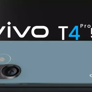 نمای پشت Vivo T4 Pro با دوربین پریسکوپ ۳× طلایی