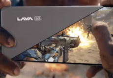 نمای جلو Lava Play Ultra با نمایشگر ۶.۶۷ اینچ AMOLED و نرخ تازه‌سازی ۱۲۰ هرتز