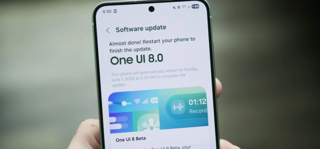 Voice Captioning در One UI 8