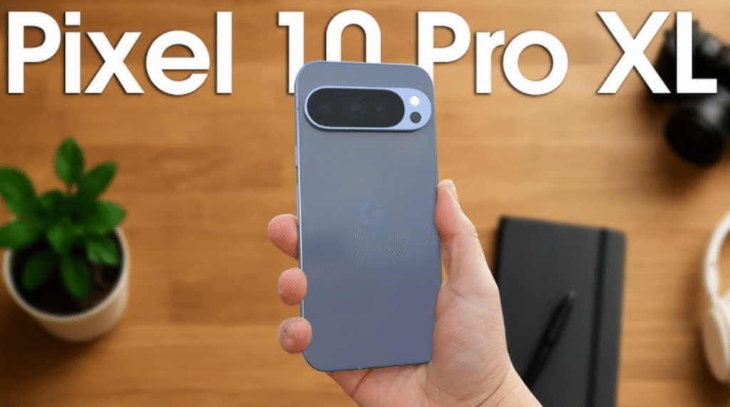 اسکرین‌شات نتایج Geekbench پیکسل 10 پرو XL – مقایسه با نسل قبل