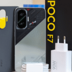 نمای AMOLED ۶.۸۳ اینچی Poco F7 با نرخ نوسازی ۱۲۰ Hz