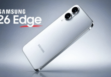 تصویر Samsung Galaxy S26 Edge از نمای جلو