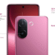 Vivo V60e طراحی رنگی بنفش — alt: «Vivo V60e بنفش – طراحی گوشی ویوو V60e»