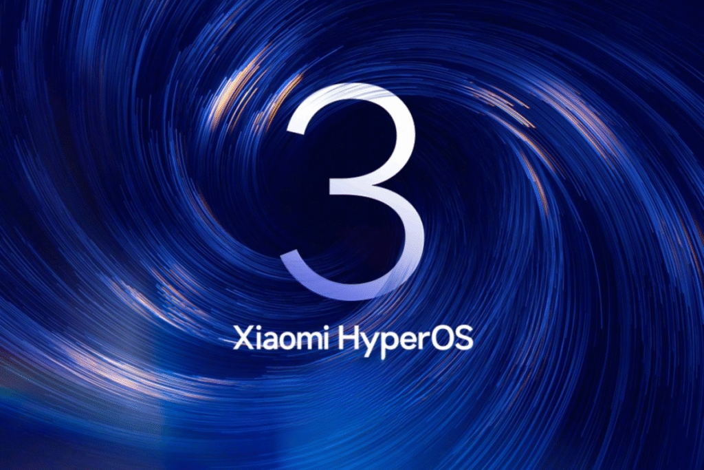 تصویر HyperOS 3 روی گوشی‌های شیائومی – “Alt: نمایش HyperOS 3 در گوشی شیائومی با طراحی جدید