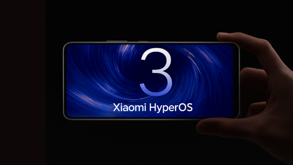 تصویر رابط کاربری HyperOS 3 شیائومی در گوشی هوشمند