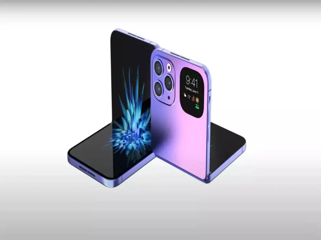 آیفون تاشو (iPhone Fold) اپل در طرح مفهومی