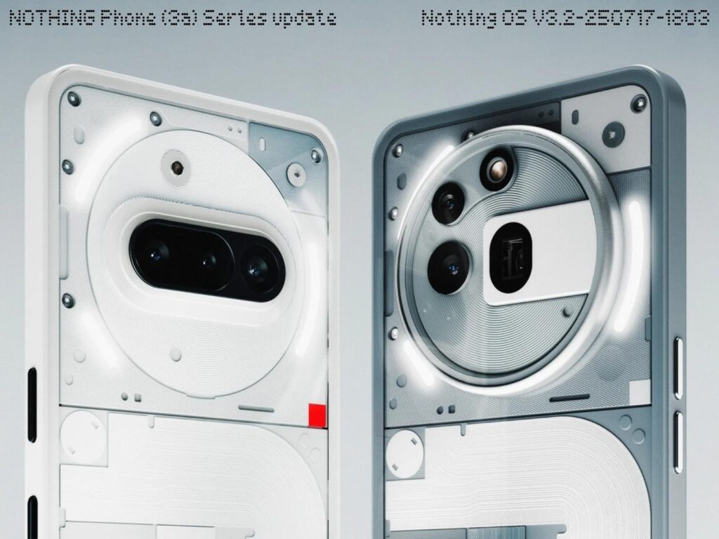 نمای جلوی Nothing Phone 4a