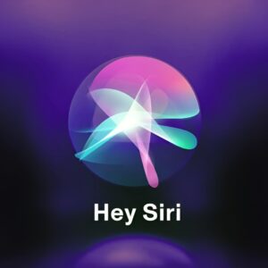 لوگوی Siri همراه با نماد تحقیقات حقوقی