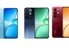تصویر مقطع جلو Realme 15x: «نمای جلوی گوشی Realme 15x با نمایشگر ۶٫۸ اینچ