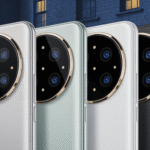 Huawei Mate 80 رنگ سفید – طراحی ماژول دوربین دایرهای