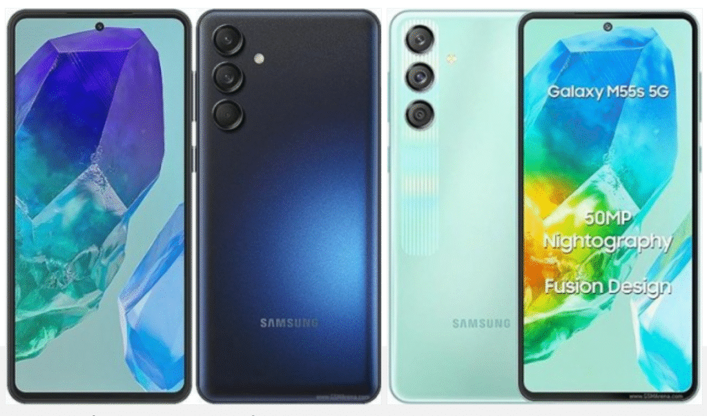 «گوشی Samsung Galaxy M55 در حال اجرای به‌روزرسانی Android 16»