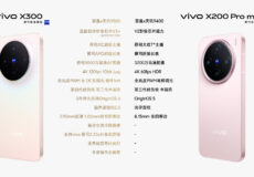 نمای جلویی Vivo X300 بدون بریدگی