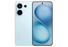 نمای جلوی Vivo S50 Series با نمایشگر ۶٫۵۹ اینچی و پنل تخت