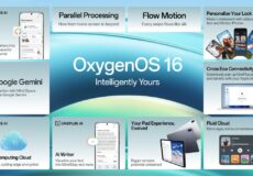 متن جایگزین: رابط کاربری OxygenOS 16 با انیمیشن‌های روان و طراحی به‌روز