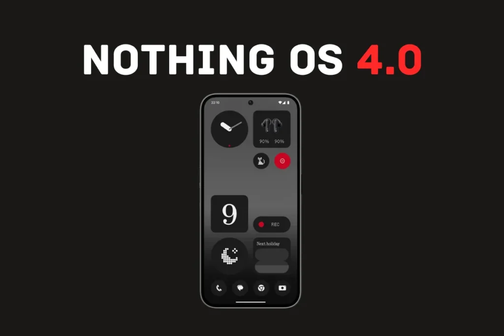 گوشی Nothing Phone 3 در حال دریافت آپدیت Nothing OS 4.0
