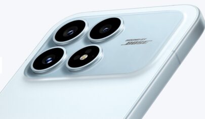 تصویر گوشی Poco F8 Pro با طراحی پرچمدارانه و لوگوی پوکو